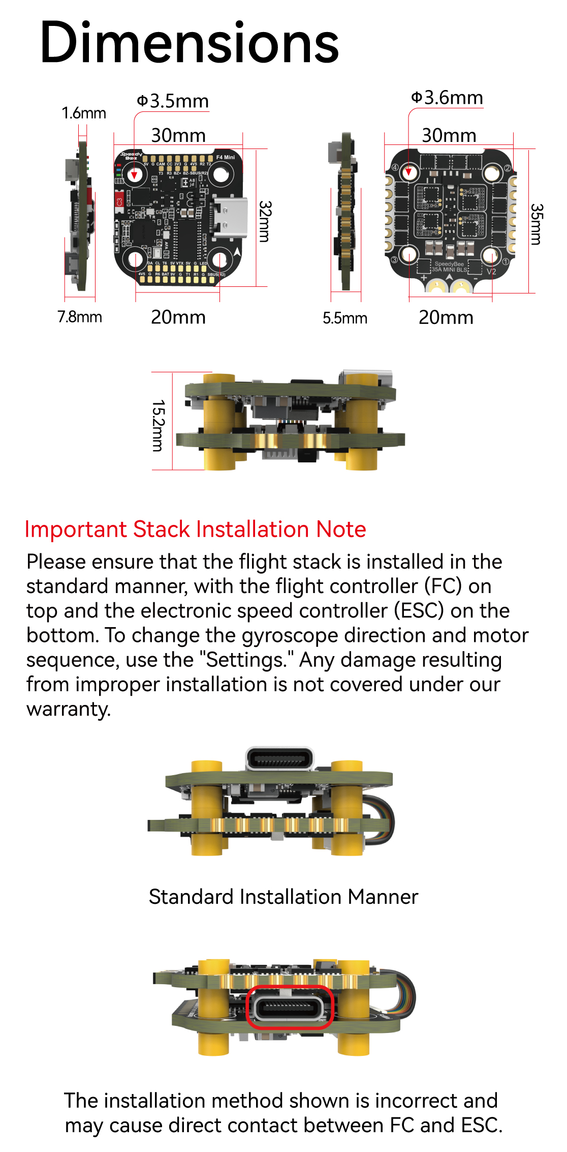 SpeedyBee F405 V3 STACK SpeedyBee F405 V3 STACK