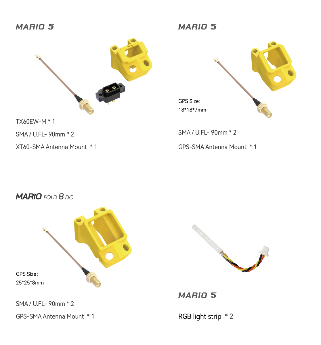 SpeedyBee JST FDQ 6S CABLE