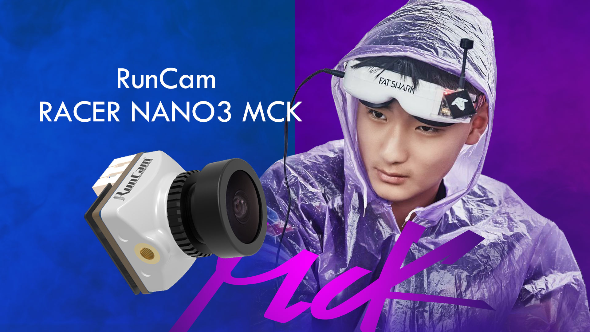 RunCam Phoenix 2 Nano racer3 mck